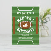 Football Anniversaire Invitation | Invitation au f (Debout devant)