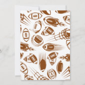 Football Anniversaire Invitation | Invitation au f (Dos)