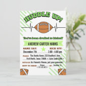 Football Anniversaire Invitations Pour Les Garçons (Debout devant)