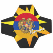 Football arménien & drapeau arménien / BANG (Plat)