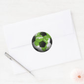 Football around the World Ronde Sticker (Envelop)