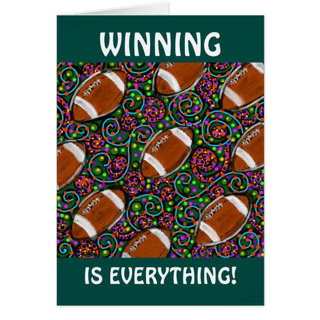 Football Art Green (Voorkant)