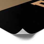 Football Art. Poster (Hoek)