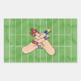 Football ASL Art Sticker