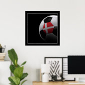 Football au Danemark - POSTER (Bureau à domicile)