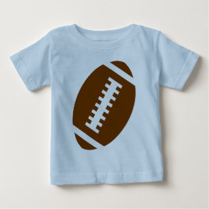 FOOTBALL BABY lichtblauw Front Football Graphic
