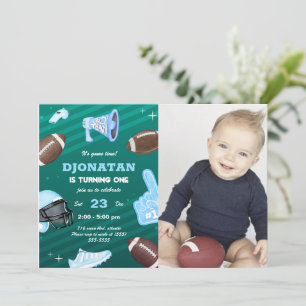 Football Ball Invitation d'anniversaire
