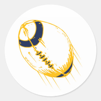 Football Ball Ronde Sticker