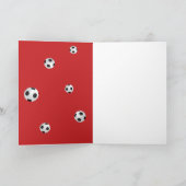 Football Ballons Merci Rouge Coach Photo (Intérieur)