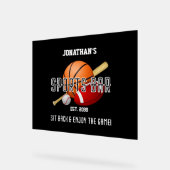 Football Baseball Basket Bar Sports (Angle)