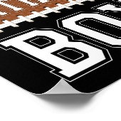 Football BIRTHDAY AUTOGRAPHS Sign Print (Hoek)