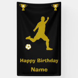 Football Birthday Banner