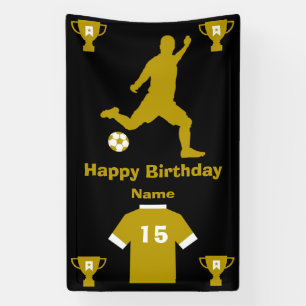 Football Birthday Banner
