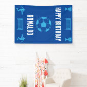 Football Birthday Banner (Insitu)