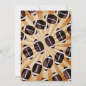 Football Birthday Invitation with photos (Dos)