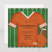 Football Birthday Kaart (Voorkant / Achterkant)