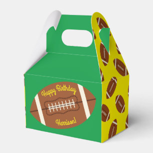 Football Birthday Party Bedankdoosjes