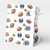 Football Birthday Party Bedankdoosjes (Achterkant)