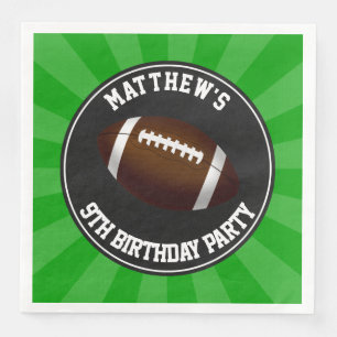 Football Birthday Party Servetten