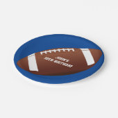 Football Borden voor aangepast papier Papieren Bordje (Gekanteld)