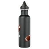 Football Bouteille d'eau isolée personnalisée (Droite)