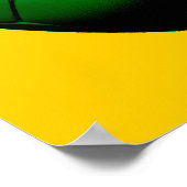 Football Brazilië Poster (Hoek)