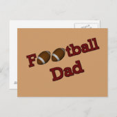 Football Briefkaart (Voorkant / Achterkant)