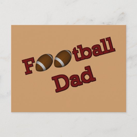 Football Briefkaart (Voorkant)