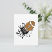 Football Briefkaart (Staand voorkant)