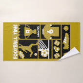 Football britannique (Serviette de bain)