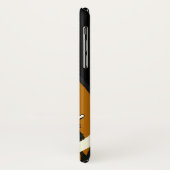 Football Brown Sports iPhone X Coque (Dos/Gauche)