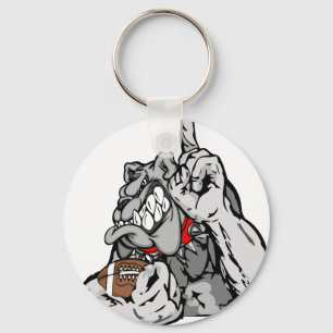 football bulldog sleutelhanger