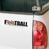 Football bumper sticker (Op Truck)
