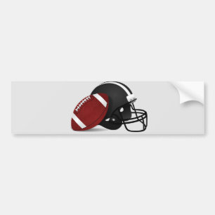 FOOTBALL bumpersticker. Bumpersticker
