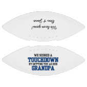 Football cadeau voor grootvader voor Vaderdag (Panelen)