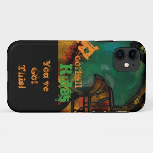 FOOTBALL Case-Mate iPhone CASE (Achterkant (horizontaal))