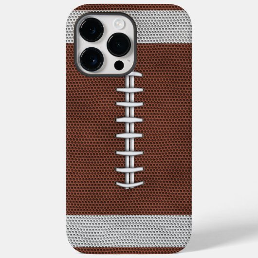 Football Case-Mate iPhone Case (Achterkant)