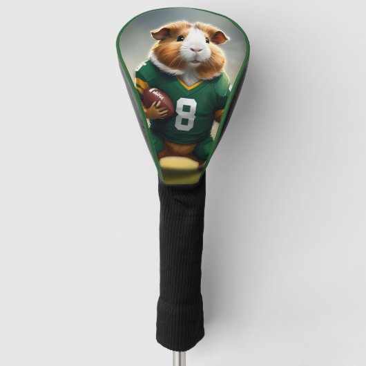 Football-cavia, Golfheadcover (Voorkant)
