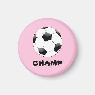 Football Champ Badge Magneet