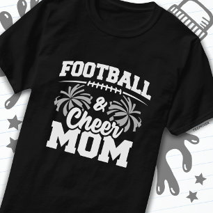Football Cheer Squad School Sport Spelletjes Trots T-shirt