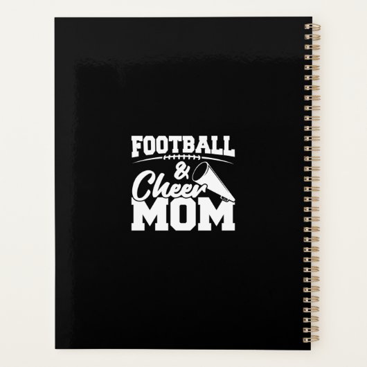 Football Cheval Maman High School Sports Cheerled (Dos)