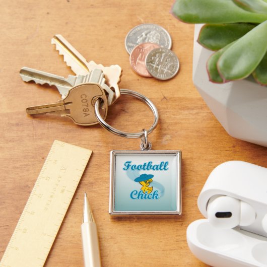Football Chick #3 Sleutelhanger (Bureau)