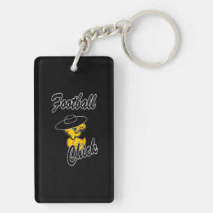 Football Chick #4 Sleutelhanger