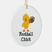 Football Chick Ornament (Rechts)