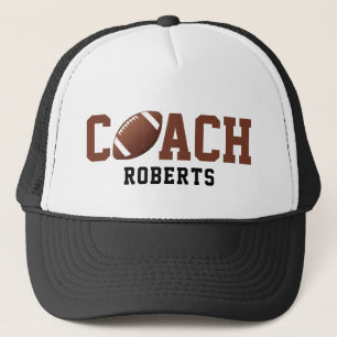 🏈 football COACH [aangepaste naam] Trucker Pet