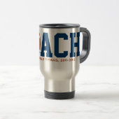 Football coach mug reisbeker (Voorkant rechts)