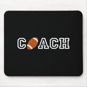 Football Coach T Apprecied Cadeau voor touringcars Muismat