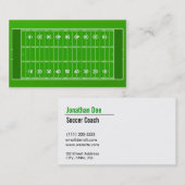 Football Coach Visitekaartje (Voorkant / Achterkant)