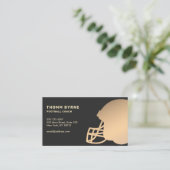 Football Coach Visitekaartje (Staand voorkant)