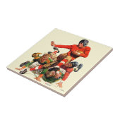 Football College Tegeltje (Zijkant)